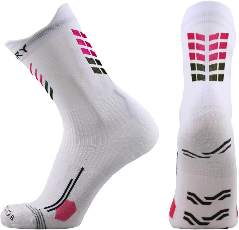 FUNRY Store جوارب كرة القدم BOOTSmate غير القابلة للانزلاق، جوارب كرة قدم قابلة للتنفس للجري وكرة السلة، تناسب الجنسين للرجال والنساء - Image 1